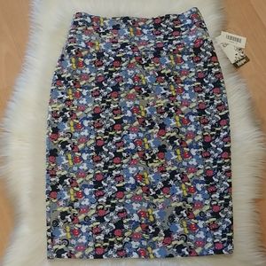 LulaRoe Disney Mickey Cassie Pencil Skirt-#0399